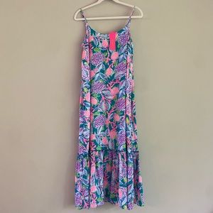 NWT Lilly Pulitzer Winni Midi Dress, Size S